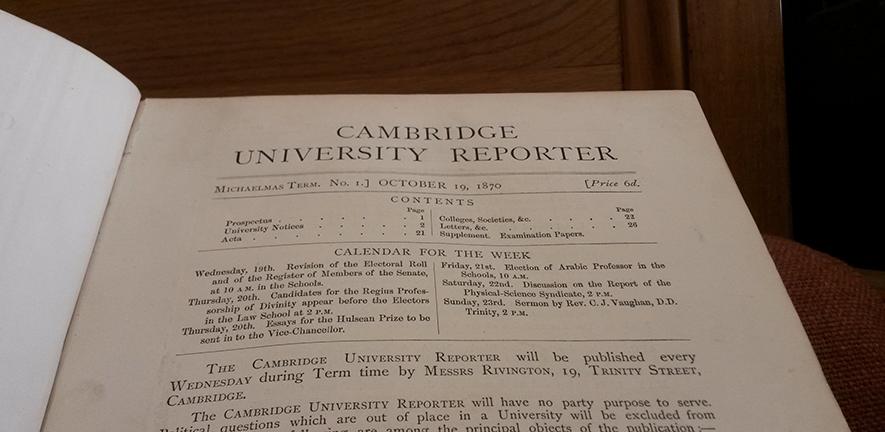 History of the reporter